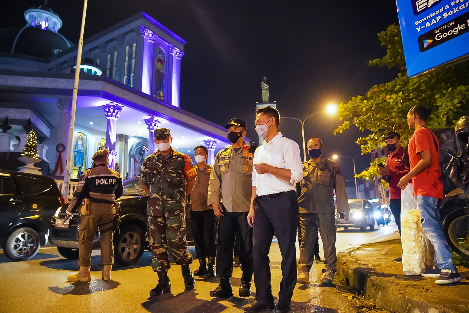 Malam Natal Terpantau Tertib dan Aman