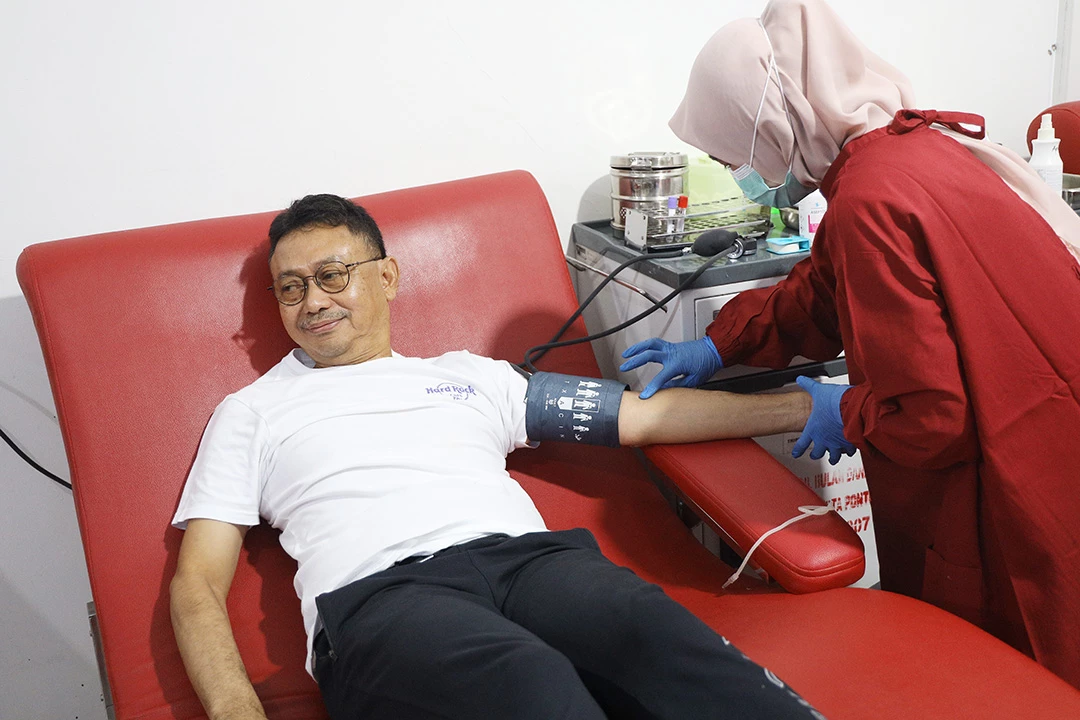 Sambut HUT ke-52 Korpri, 170 ASN Pemkot Ikut Donor Darah