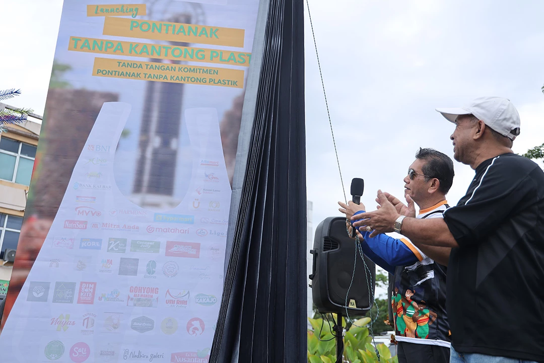 Pontianak Kota Kelima se-Indonesia Gencarkan Gerakan Tanpa Plastik