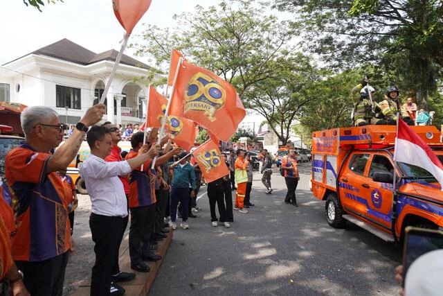 Setengah Abad Damkar Panca Bhakti, Perkuat Atasi Karhutla