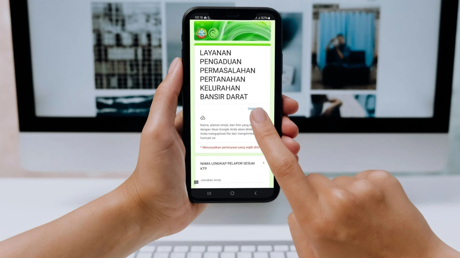 Kelurahan Bansir Darat Miliki Layanan Pengaduan Pertanahan Digital