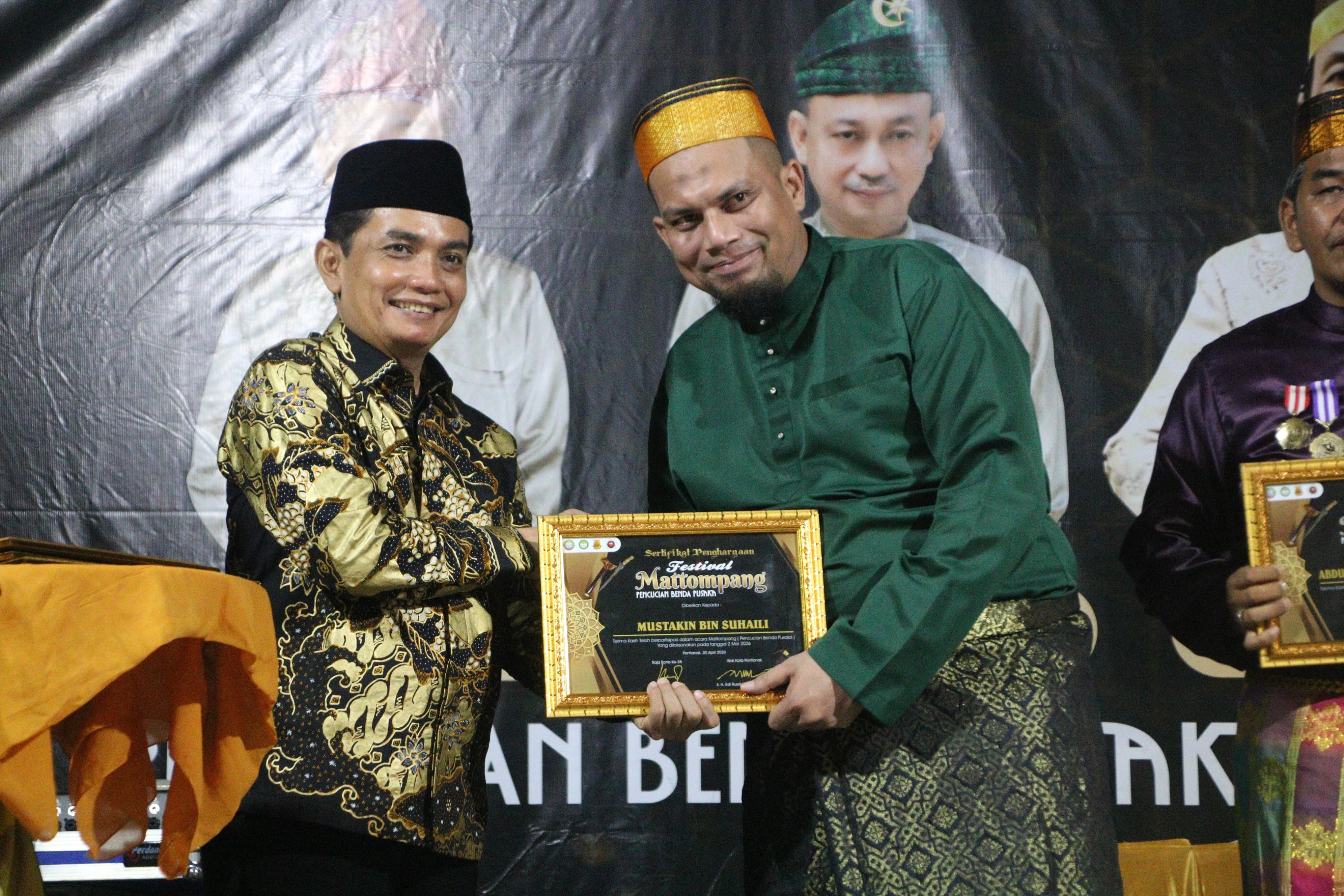 Festival Mattompang Perkaya Khazanah Budaya di Pontianak
