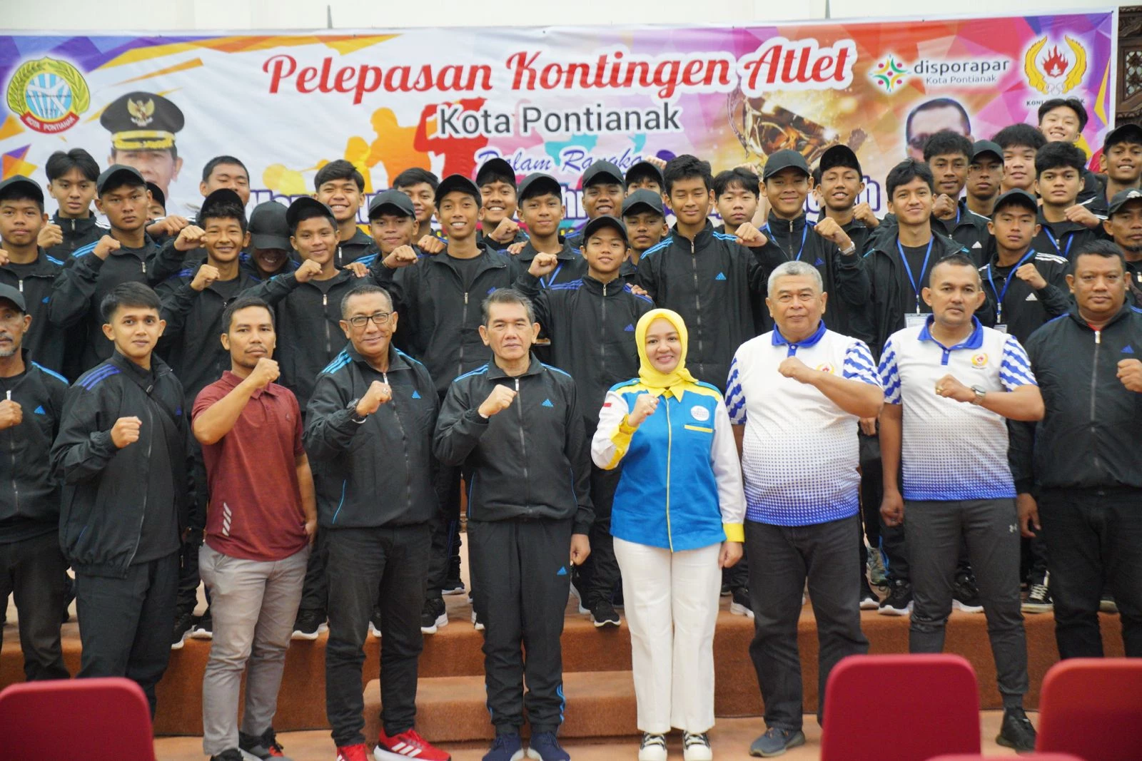 77 Atlet Kontingen Pontianak Siap Berlaga di Popda Kalbar