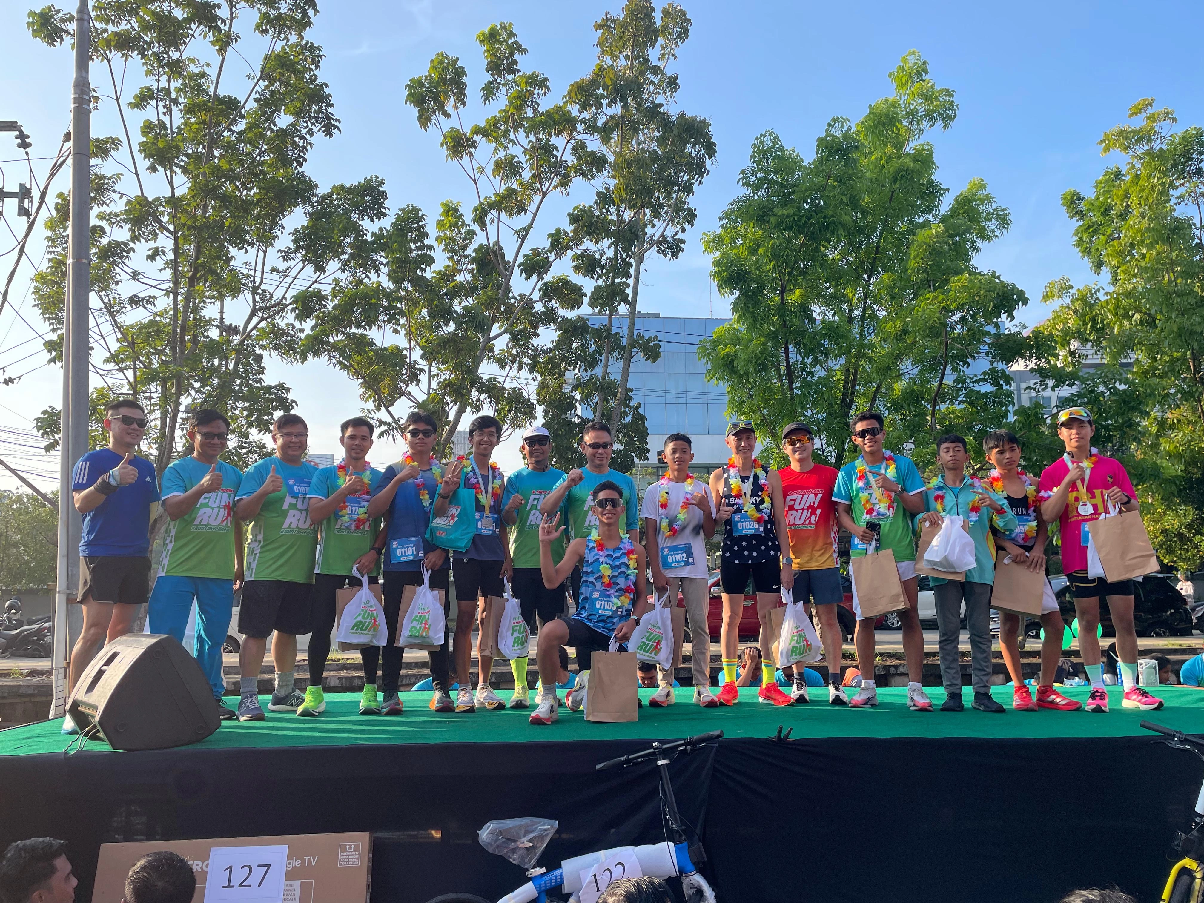 Ikut Fun Run Mitra Medika, Edi Dorong Budaya Hidup Sehat di Pontianak