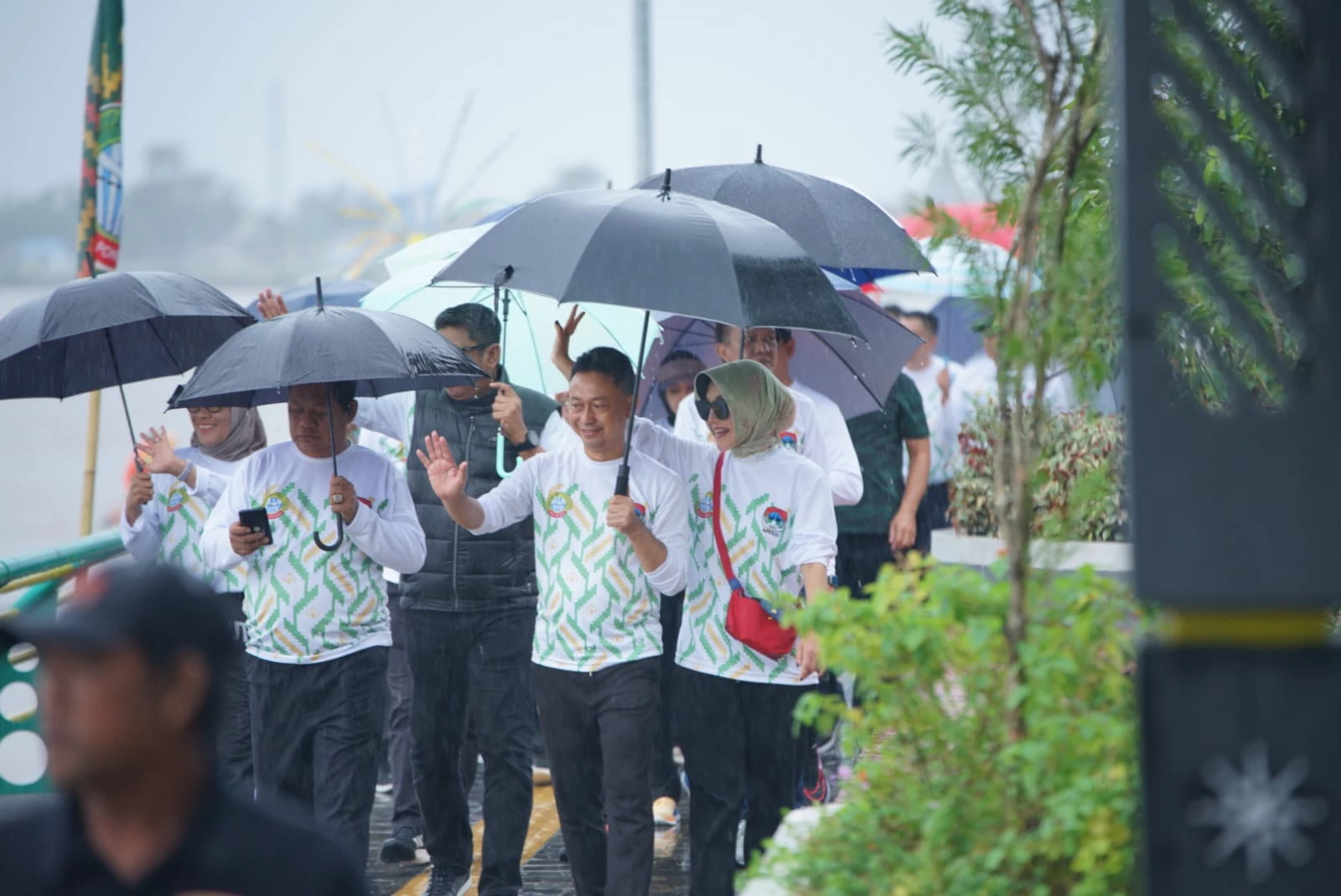 Rombongan Apeksi se-Kalimantan Susuri Waterfront Nikmati Tepian Kapuas