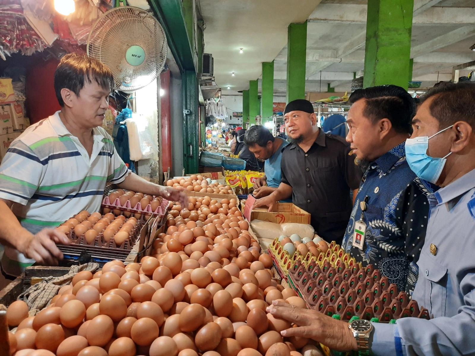 Satgas Pangan Pastikan Ketersediaan Bahan Pokok Pontianak Aman