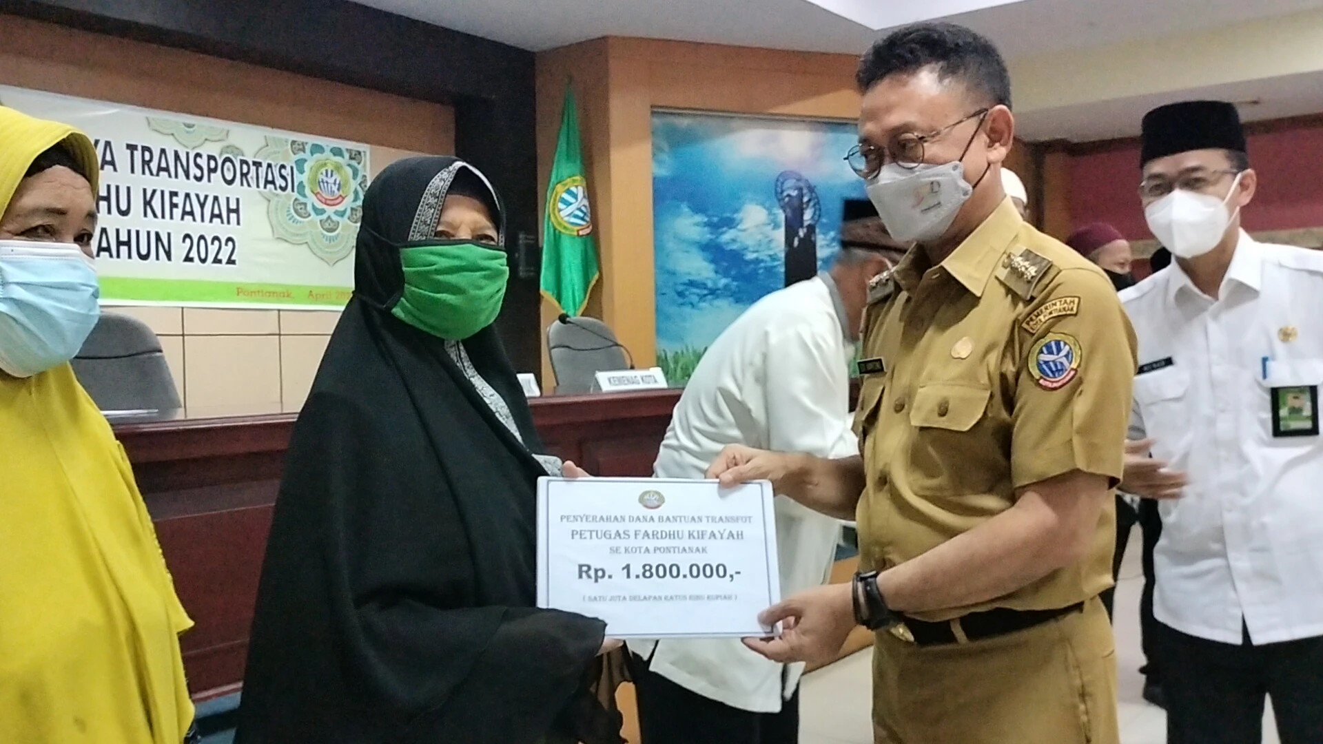 Syahman Ucap Syukur Terima Bantuan Dana dari Pemkot