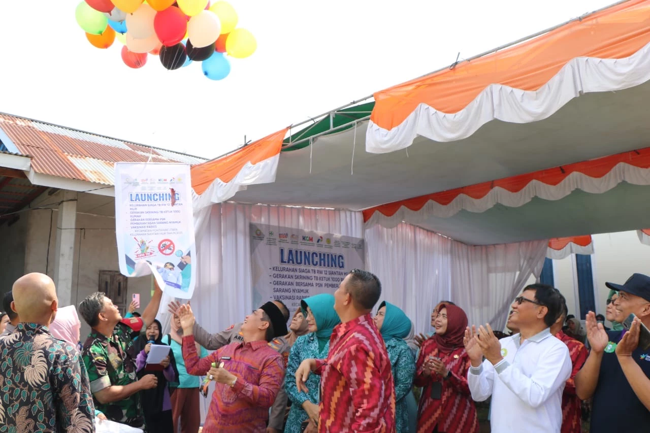 Gerakan Skrining TBC dan PSN, Wujudkan Pontianak Sehat dan Bebas Penyakit Menular