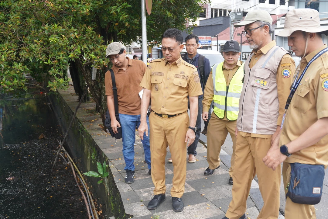 Pembangunan Trotoar Teuku Umar Berlanjut hingga HOS Cokroaminoto