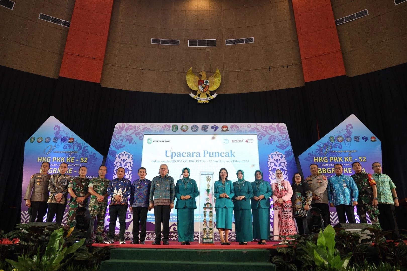 Pontianak Sukses Gelar HKG PKK, BBGRM dan Harganas se-Kalbar