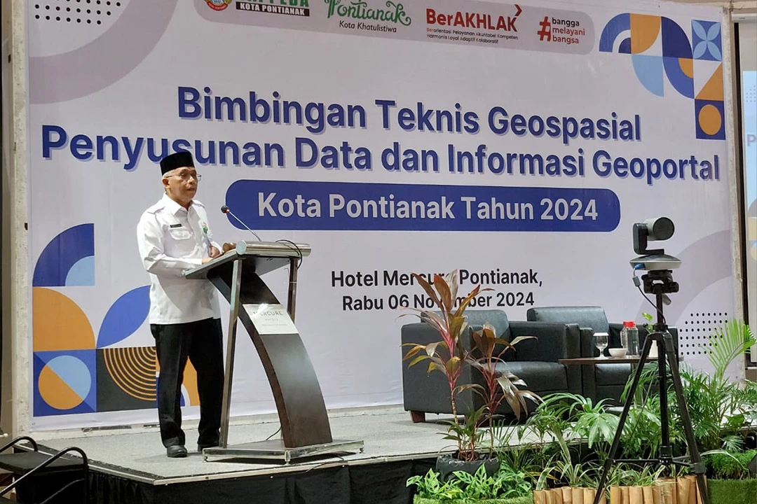 Pemkot Fokus Tingkatkan Pemenuhan Data Geospasial Pontianak