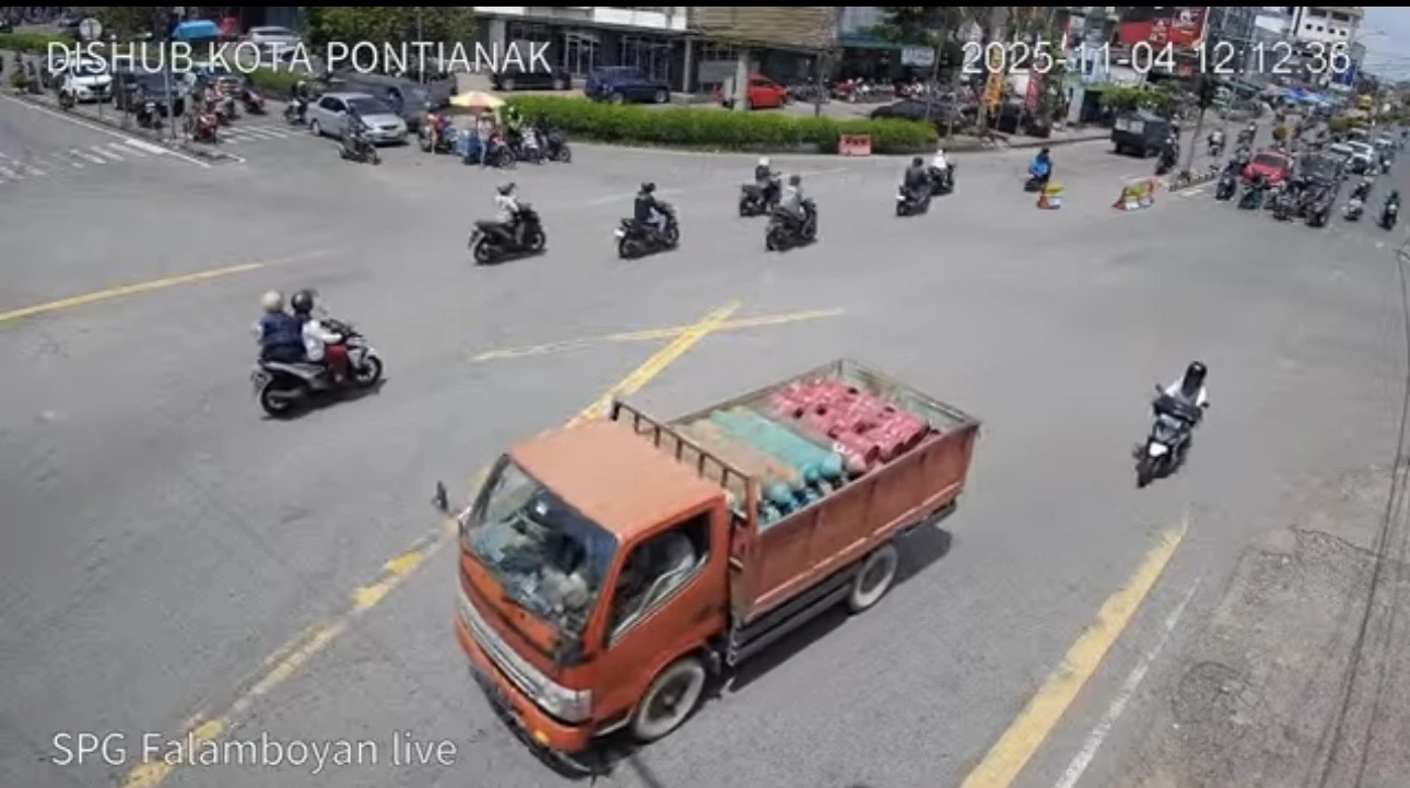 Pantau Kondisi Lalu Lintas, Warga Bisa Akses Link Youtube Dishub Pontianak