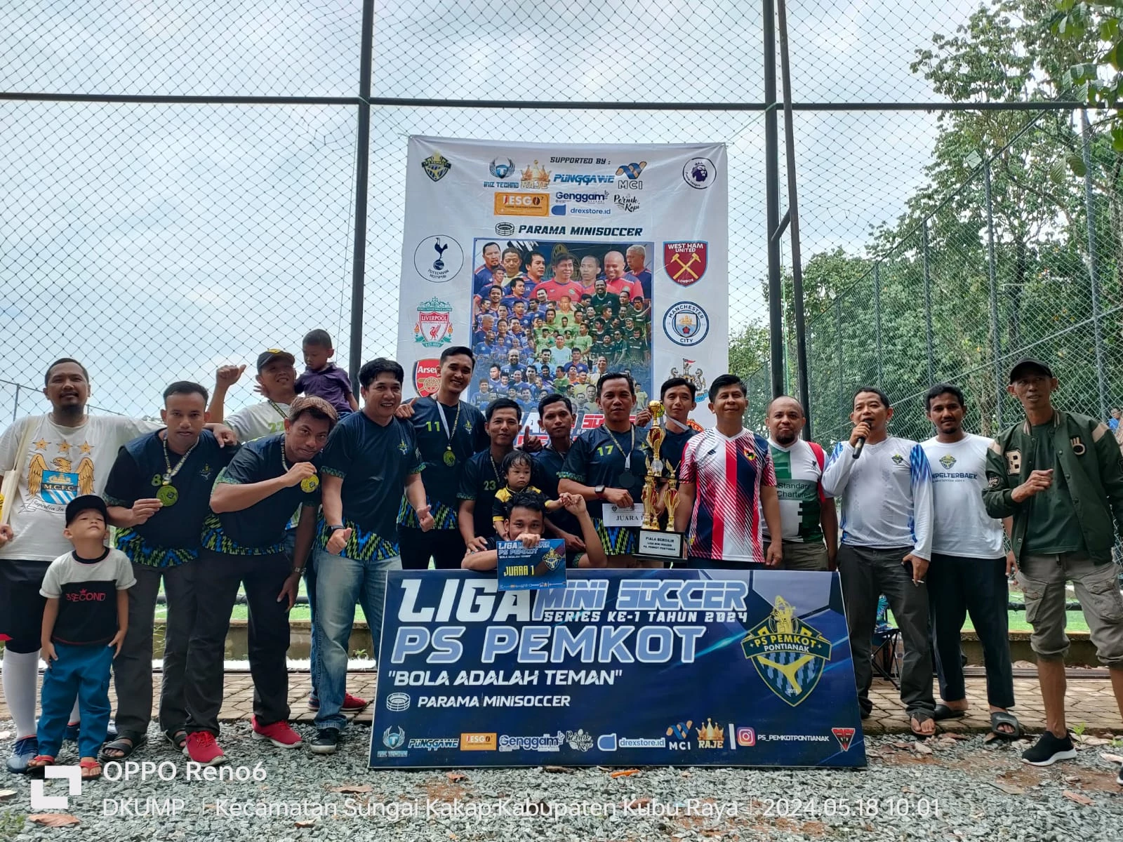 Jargon Bola adalah Teman PS Pemkot Sakti