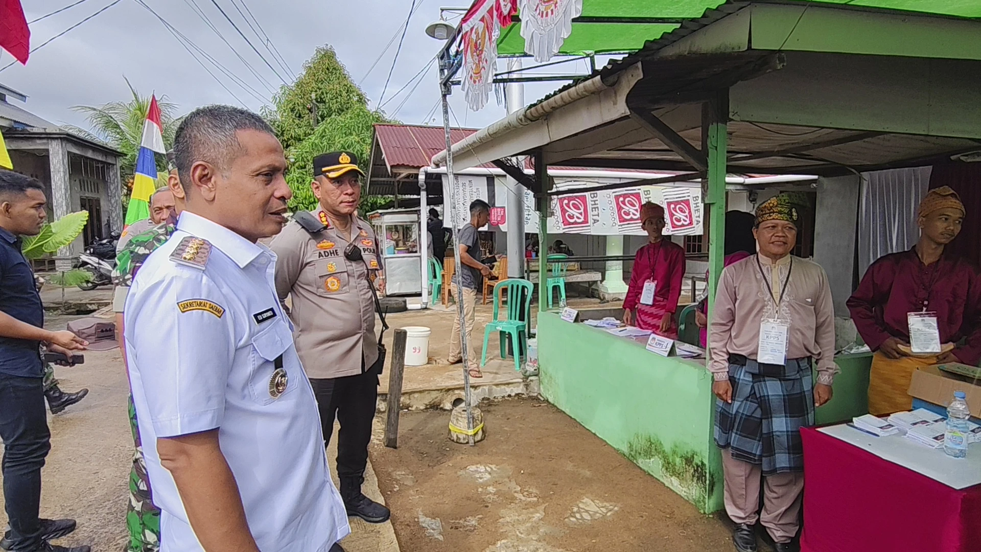 Pantau Sejumlah TPS, Pj Wako Sebut Pilkada Berjalan Aman