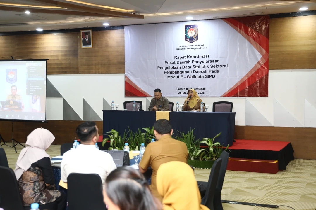 Pontianak Jadi Tuan Rumah Rakor Penguatan Tata Kelola Data Pusat-Daerah