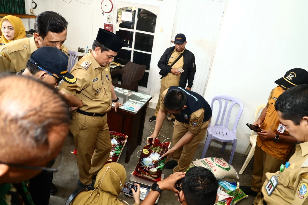 Bahasan Pimpin Sidak, Jaga Kualitas Pangan