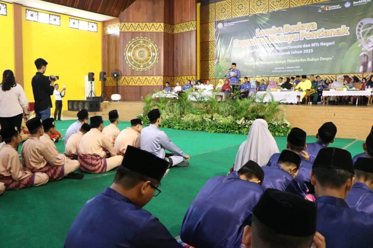 Festival Saprahan Pelajar, Ajang Lestarikan Budaya Melayu Pontianak