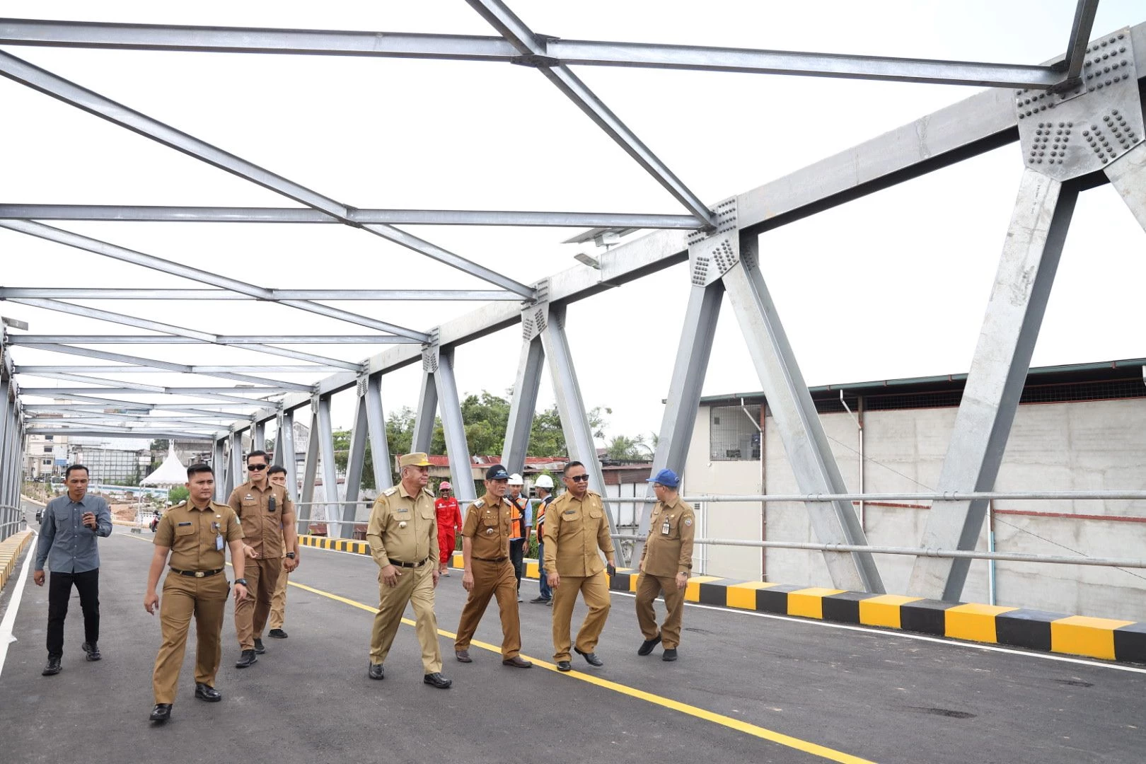 Pj Gubernur Kalbar dan Pj Wako Pontianak Cek Kesiapan Peresmian Duplikasi JK I