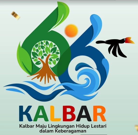 Pemasangan Spanduk HUT ke-66 Pemerintah Provinsi Kalimantan Barat Tahun 2023